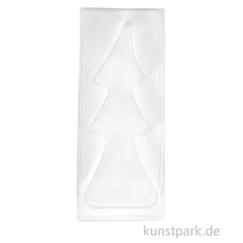 Gießform - Tannenbaum, 12,5 x 33 cm, Tiefe 3,5 cm Geld-Zurück-Garantie