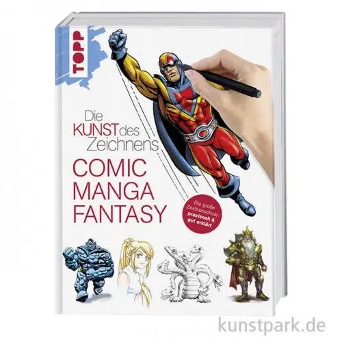 Heute Kaufen Die Kunst des Zeichnens - Comic Manga Fantasy, Topp Verlag