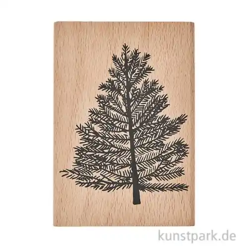 Aktuell Stempel aus Holz - Kiefer, 8,5 x 12 cm