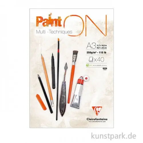 Wochenendangebot Clairefontaine Paint'ON Papier, 250 g