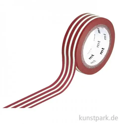 Geprüft MT Masking Tape Border Framboise, 15 mm, 7 m Rolle