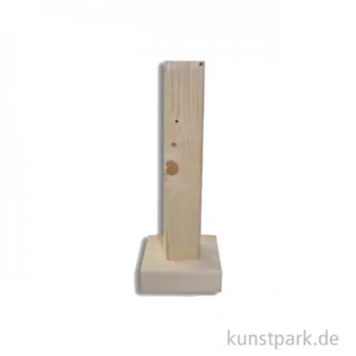 Powertex Basissäule 4 x 5 cm, Holz, 40 cm Schneller Versand