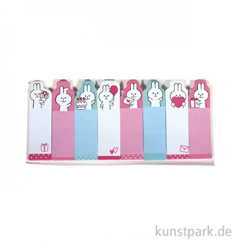Aktuell Memo-Stickers - Kleiner Hase, 8 Motive