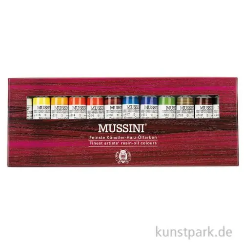 Schmincke MUSSINI Ölfarben Kartonset, 12 x 15 ml Handgefertigt
