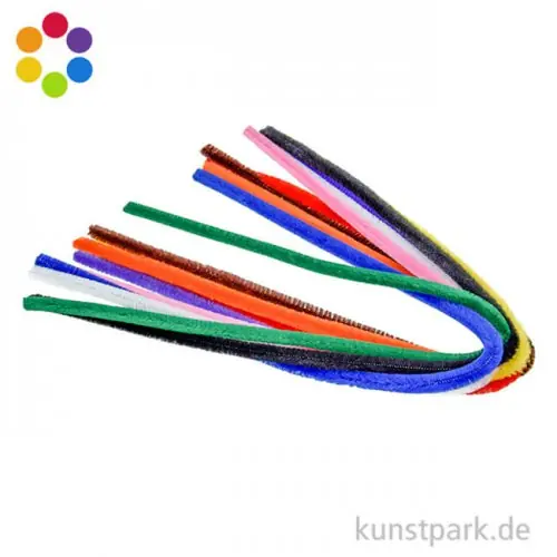 Pfeifenputzer Chenilledraht, 10 Stück, Einzelfarbe Sichere Zahlung