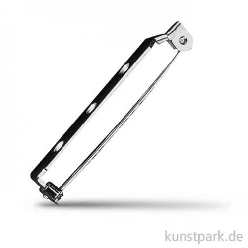 Broschennadel mit Steg und Sicherheitsverschluss - Platin Limited Edition