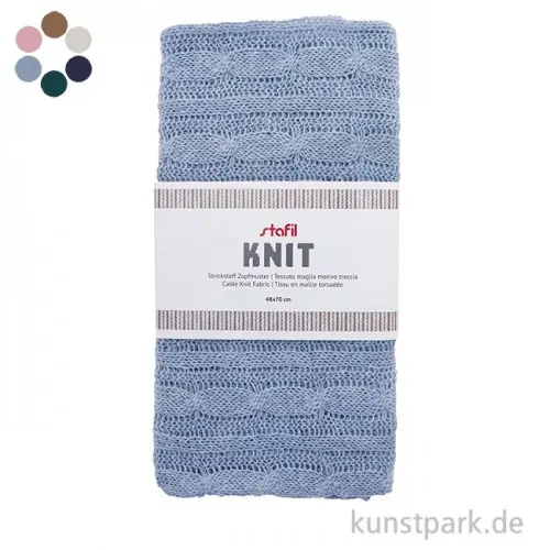 Premium Knit Strickstoff Zuschnitt - 48 x 70 cm