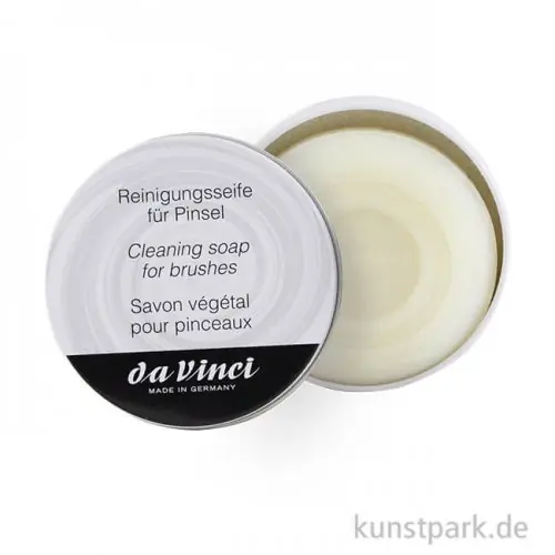 Beliebt da Vinci Reinigungsseife für Pinsel, Blechdose, 85 g
