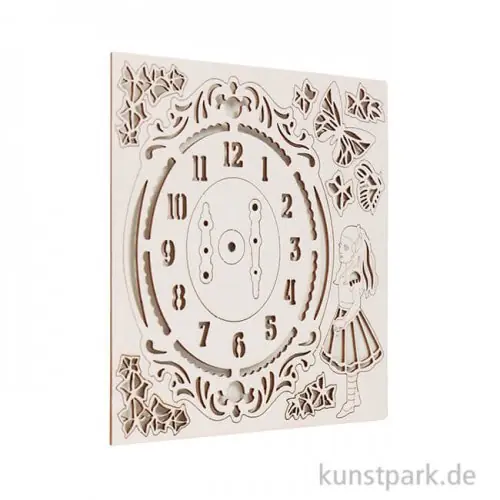 Top-Preis Stamperia Decorativ Chips - Alice Clock, 14 x 14 cm