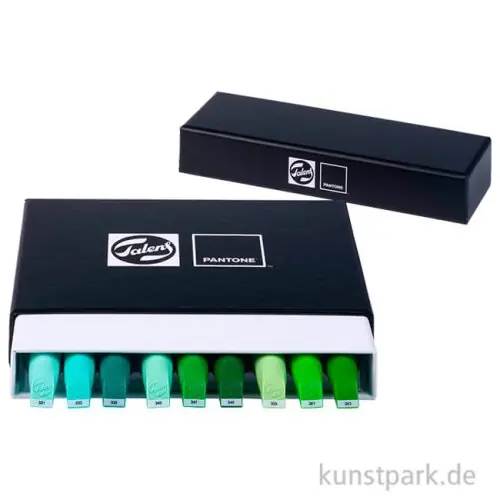 Wochenendangebot Talens Pantone Marker Set - 9 Green Farben