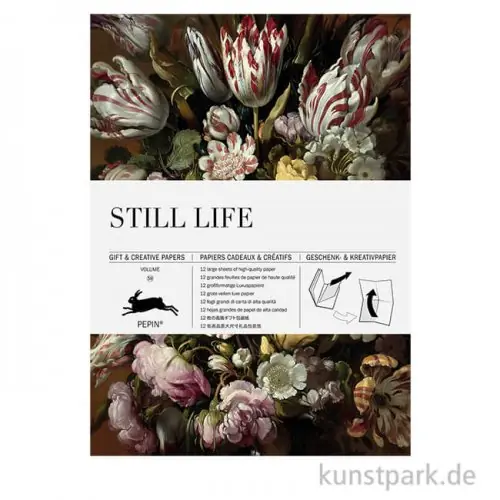 PEPIN Kreativpapier Buch - Still Life Markenware