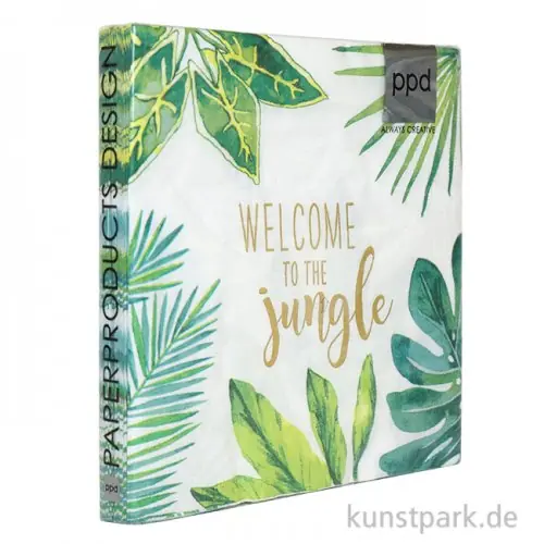 Expressversand Servietten Jungle - 33 x 33 cm