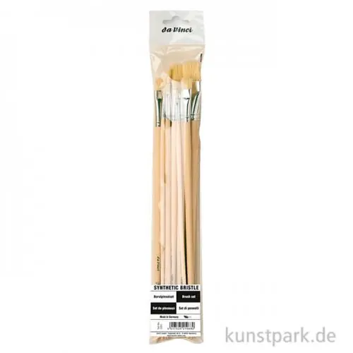 Sonderaktion da Vinci Serie 8329 - SYNTHETIC BRISTLE - 8 Borstpinsel im Set