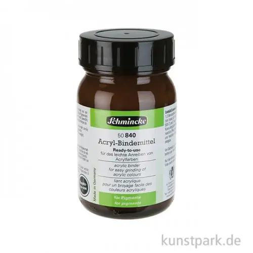 Must-Have Schmincke Ready-to-use Acryl-Bindemittel, 200 ml Glas