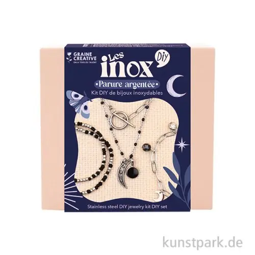 Schmuck Bastelset - Edelstahl, Rostfrei, Silber Angebot