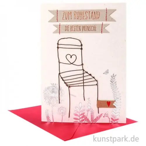 Good old friends - Anlass Karte, Zum Ruhestand Stuhl Ab Werk