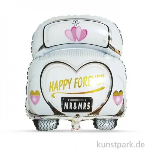 Jetzt Zugreifen Folienballon Hochzeitsauto, 49x63 cm