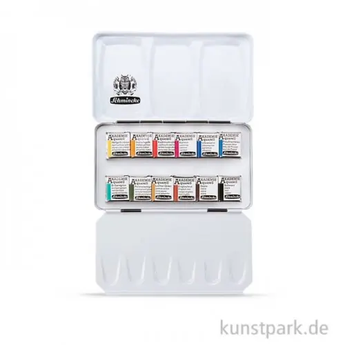 Schmincke AKADEMIE Aquarellkasten mit 12 halben Näpfchen Bestseller