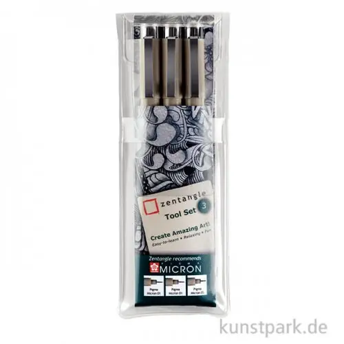 Sonderangebot Sakura ZENTANGLE Tool Set 3-teilig