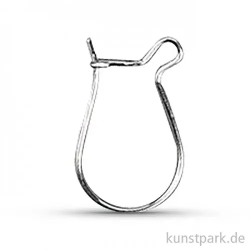 Nur Für Kurze Zeit Ohrhaken aus 925 Silber, 2 Stück