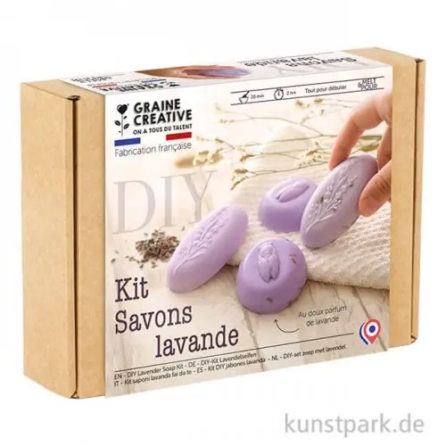 DIY Set - Lavendelseife selber machen Geprüft