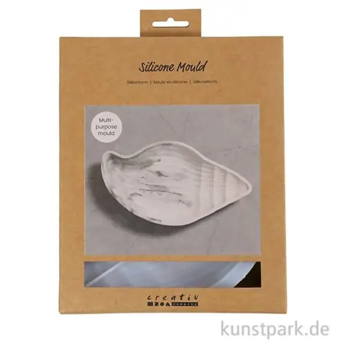 Silikonform, Schneckenmuschel, 20 11 x 2 cm Top-Qualität