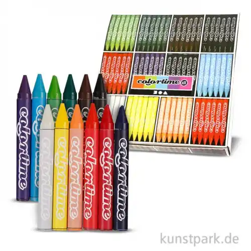 Colortime Farbkreide, Displaybox mit 288 Stiften, sortiert Top-Seller