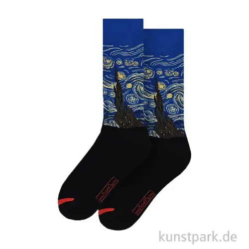 Heißes Angebot MuseARTa ARTSOX - Kunstsocken, Vincent van Gogh, Starry Night, 36-40