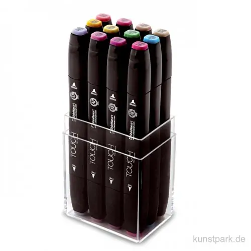 Bestseller TOUCH Twin Marker Set 12er - Pastel Colors