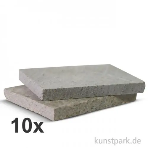 Speckstein-Scheiben Set, 10 Stück sortiert Sichere Zahlung