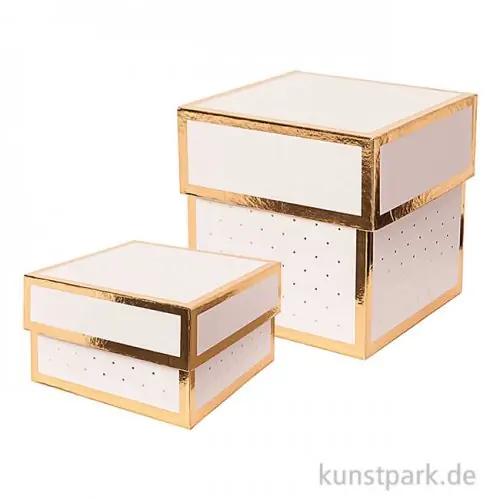 Geschenkschachtel Eckig - Rosa & Gold Nur Für Kurze Zeit
