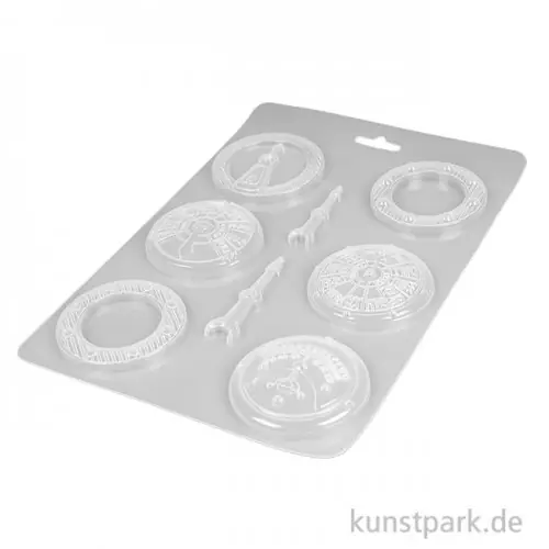 Stamperia Soft Mould (Gießform) - Lady Vagabond Lifestyle Gauges, A4 Sonderaktion