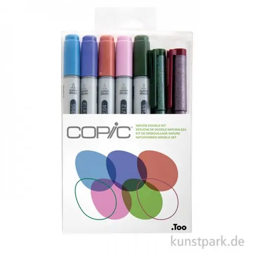 Jetzt Zugreifen COPIC Doodle Kit - Nature, 7 Stifte