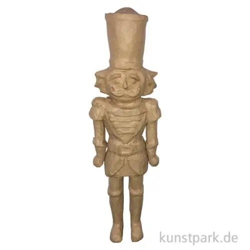 Pappmaché Nussknacker, 3,5 x 6,5 x 22 cm Jetzt Zugreifen