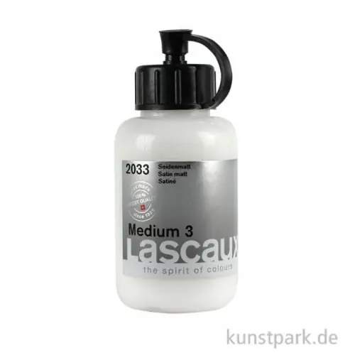 Bestpreis Lascaux Medium 3 - Seidenmattierung Lasur Firnis 85 ml