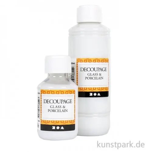 Sale Decoupage-Lack für Glas und Porzellan