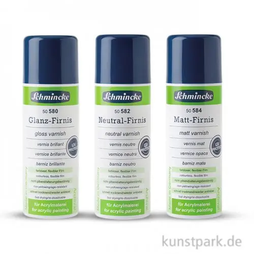 Neue Ware Schmincke Aerospray Acryl-Firnis, 300 ml