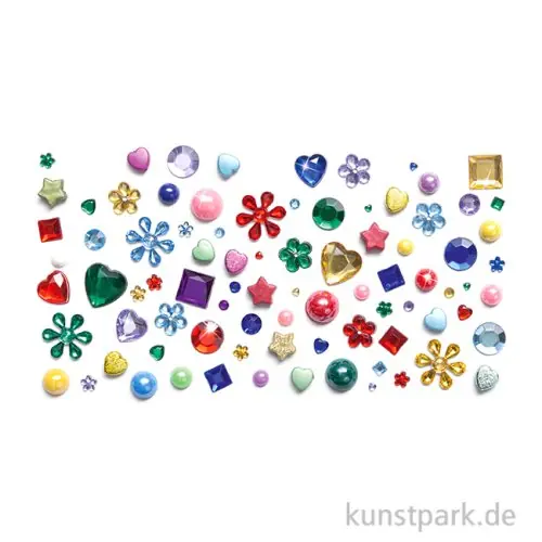 Sonderangebot Schmucksteine-Set, 800 Teile sortiert