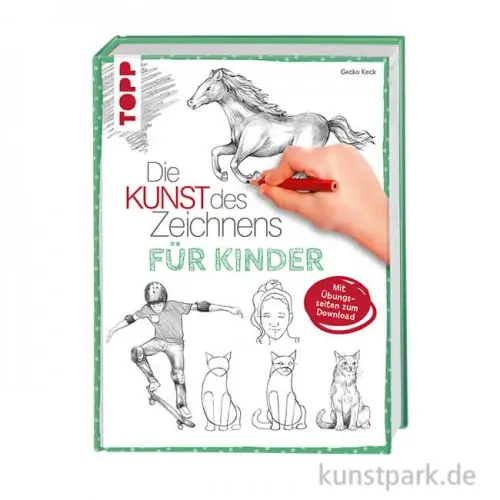 Die Kunst des Zeichnens für Kinder, Topp Verlag Direkt Vom Hersteller