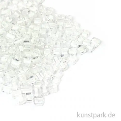 Würfel ARKTIS gelüstert Weiß - 3,4 mm, 15g Dose Saisonangebot