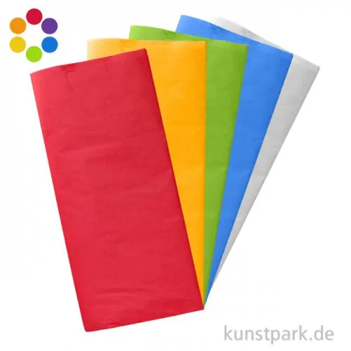 Preisreduziert Blumenseide 50x70 cm, 10 Bogen, 20g