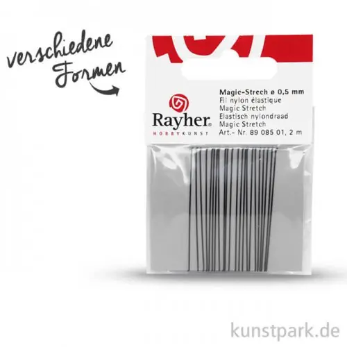 Angebot Magic-Stretch Gummifaden - Schwarz
