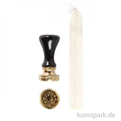 Starterset - Lack & Siegel - Perlmutt, mit Griffstück, Siegel und Siegellack Top-Seller