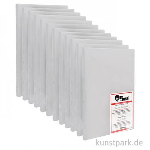 Großhandel Bob Ross Keilrahmen Set, 40 x 50 cm, 12 Stück