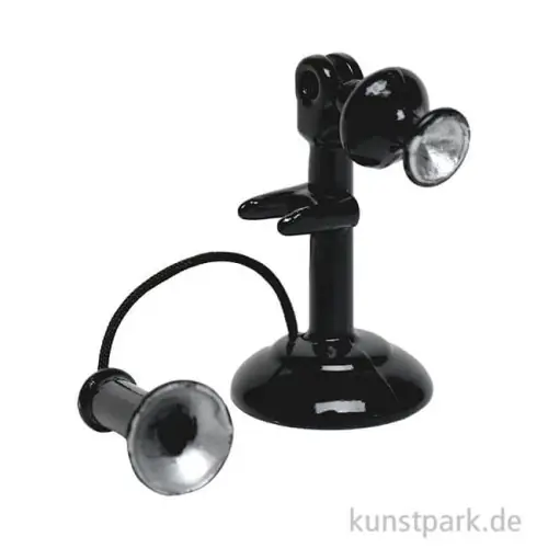 Neuheit Miniatur Telefon antik, 2 x 3,8 cm