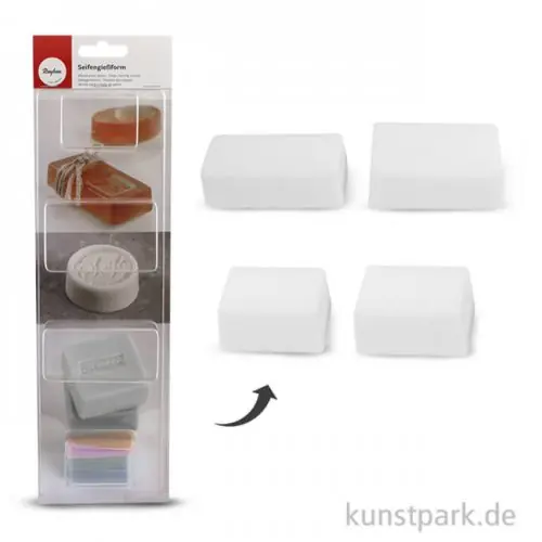 Beliebt Rayher Seifengießform Rechtecke, Tiefe 3 cm, 4-teilig sortiert