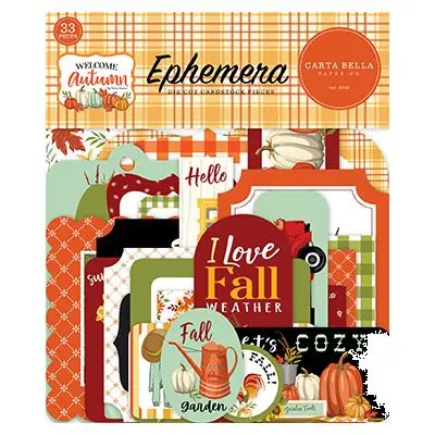 Welcome Autumn - Ephemera Kostenloser Versand