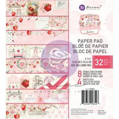 Zertifiziert Strawberry Milkshake - Paper Pad
