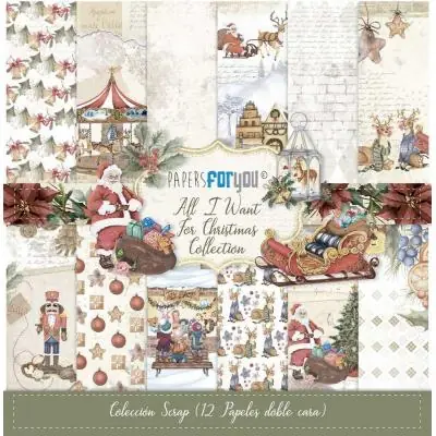 All I Want For Christmas - Scrap Paper Pack Finale Aktion