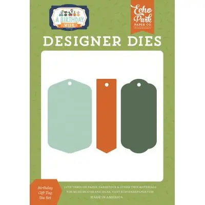 A Birthday Wish Boy - Birthday Gift Tag Aktuell